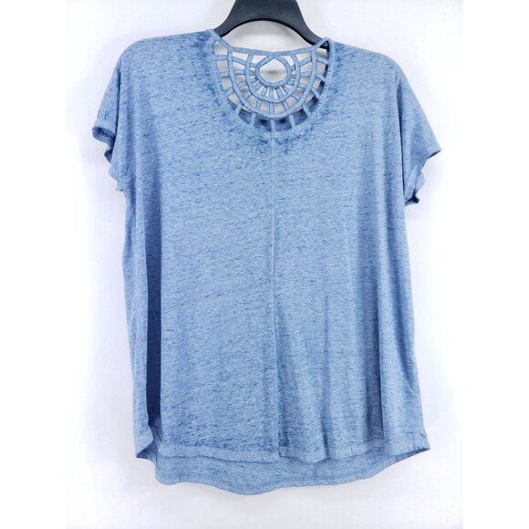 Set Of 2 Joei & I Womens 2X Graphic T-Shirts Blue & Green Cotton Blend - Picture 2 of 14